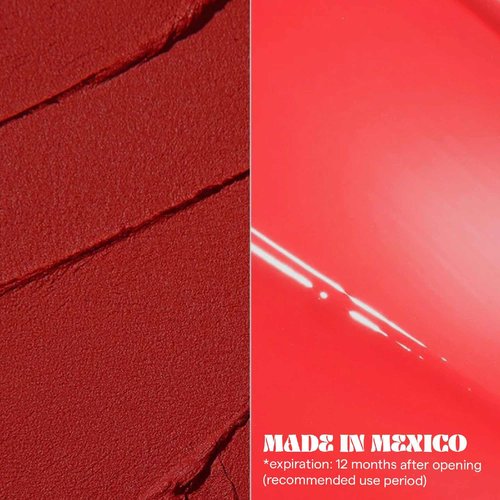 SARELLY, Lip Duo, Matte + Hydrating Gloss, 3 Finishes, Vegan Leather Case, Sarelly Creative Lab
