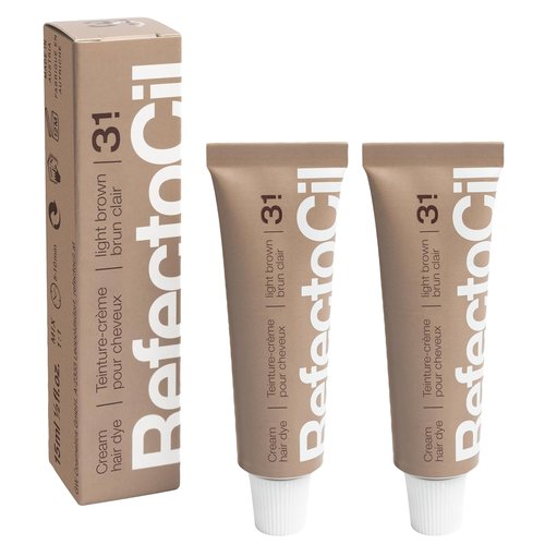 RefectoCil Cream Hair Dye 2-Pack | Professional Hair Tint for Vibrant, Long-Lasting Color