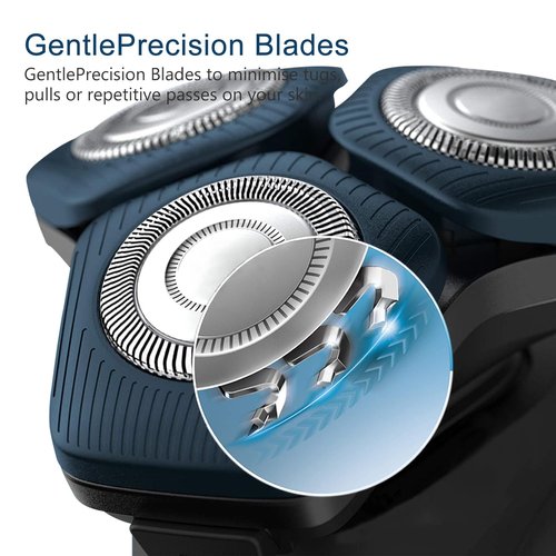 Philips Norelco SH70 Replacement Heads - Upgraded Blades for Series 7000 | 3-Piece Pack