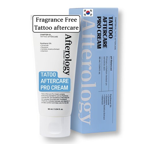 Tattoo Aftercare Moisturizer – Unscented Moisturizing Balm for Inked Skin, Color-Enhancing Care with Clean, Vegan Ingredients, Gentle Daily Tattoo Maintenance, 3.04 fl oz