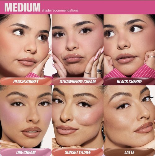 Huda Blush Filter Liquid Blush - Intense Guava 0.15 fl oz / 4.5 mL