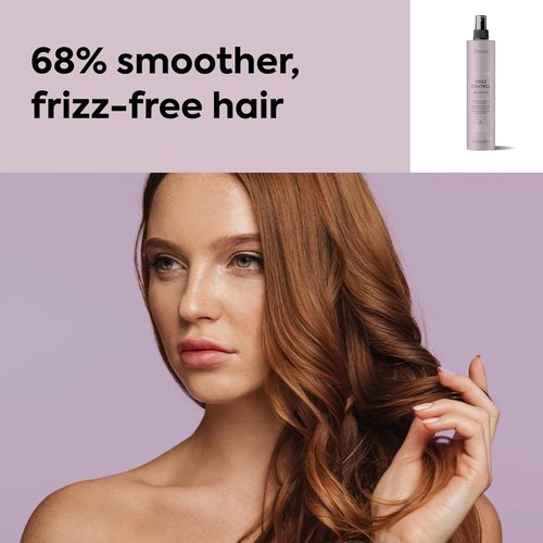 LAKMÉ Teknia Frizz Control Protector - Anti-Frizz Heat Protection Spray for Curly Hair | 10.2 Fl Oz