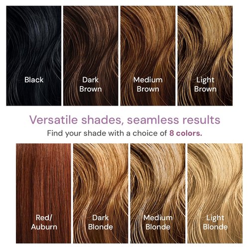 Style Edit Root Touch Up Spray - Temporary Gray Hair Concealer for Thinning Hair | Salon-Quality, Dark Brown, 2 oz