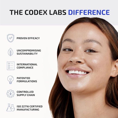 Codex Labs Bia Exfoliating Face Wash 2.0 - Gentle Vegan Cleanser for Dry & Sensitive Skin | 3.4oz