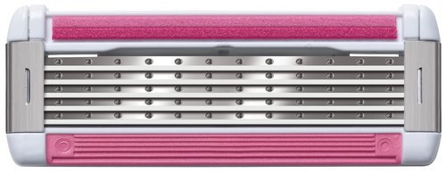 BIC Click 5 Soleil Women's Razor Refills with 5 Flexible Blades and Recyclable Box, Pink, 8 Count
