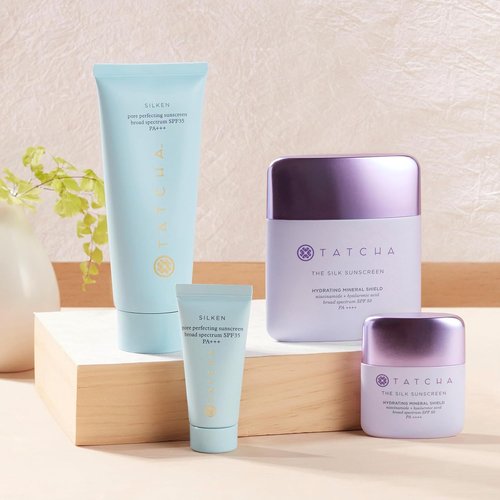 Tatcha Silken Pore Perfecting Sunscreen SPF 35 - Lightweight Matte Finish with UVA/UVB Protection | 60 ml