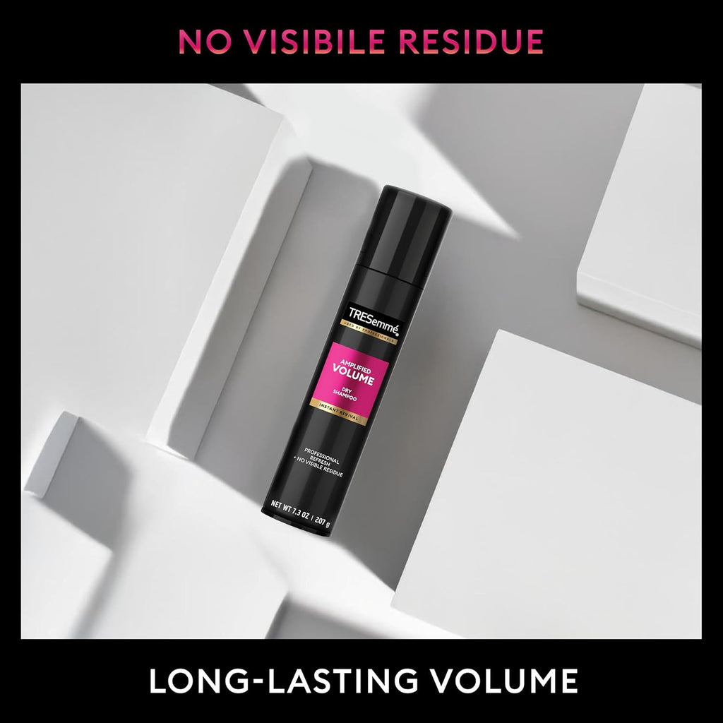 TRESemmé Dry Shampoo Spray - Volume Clean 6-Pack | Refreshes & Absorbs, Warm Petals, 7.3 Oz Each