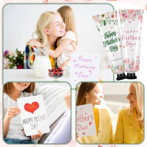 Loopeer 24 Pcs Mother's Day Hand Cream Gift Set - Bulk Gifts for Mom, Travel Size Lotion for Appreciation from Daughter or Son Mothers Day Gifts Bulk