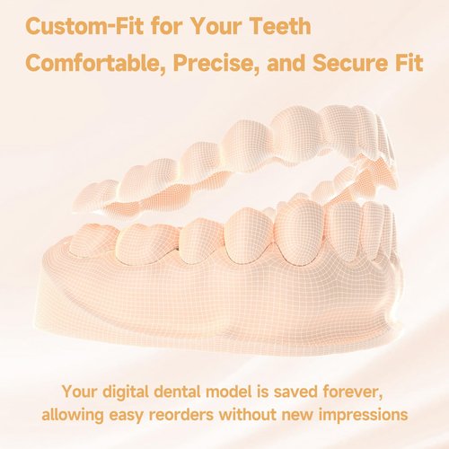Custom Clear Retainers - Invisible Teeth Retainer for Adults & Teens - Comfortable & Durable Orthodontic Retainer