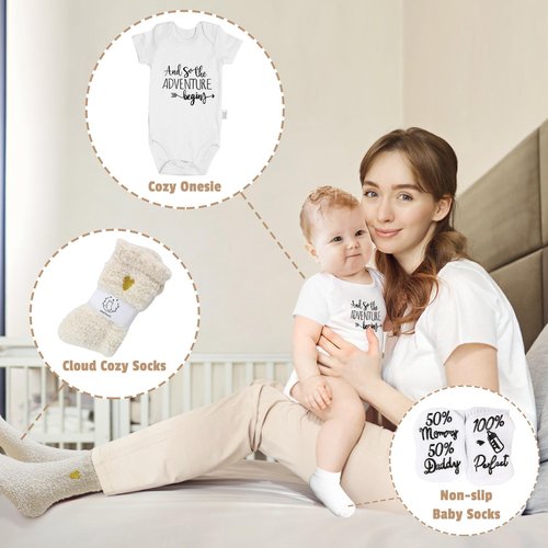 3rd Trimester Pregnancy Gift Box for Expecting and First Time Moms, Gift Basket for Pregnant Women, Pregnant Mom Gifts Box, New Mom Gifts, 3rd Trimester Pregnancy Essentials