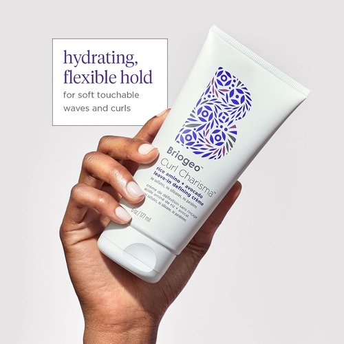 Briogeo Curl Charisma Leave-In Defining Crème - Frizz Control Moisturizer for Wavy, Curly & Coily Hair | Vegan & Cruelty-Free