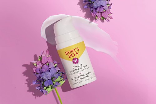 Burt's Bees Firming Collagen Face Serum - Natural Retinol Alternative with Bakuchiol for Anti-Aging | 1 oz