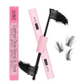 ALICE Lash Bond and Seal, Cluster Lashes Glue for DIY Eyelash Extensions, Individual Lash Glue for Clusters Eyelash Strong Hold Long No Latex Lasting Waterproof Eye Lashes Glue Mascara (Black 5ml×2)
