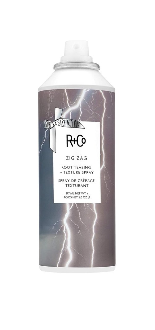 R+Co ZIG ZAG Root Teasing Spray - Volumizing Texture & Hold for All Hair Types, 6.5 oz