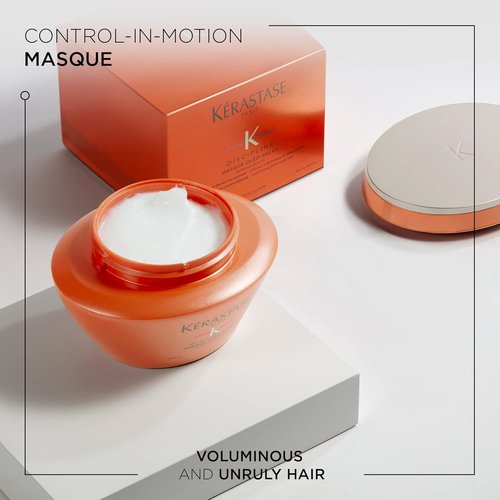 Kerastase Discipline Masque Oleo-Relax Hair Mask - Deep Nourishing Formula with Shorea Butter & Coconut Oil | 6.8 Fl Oz