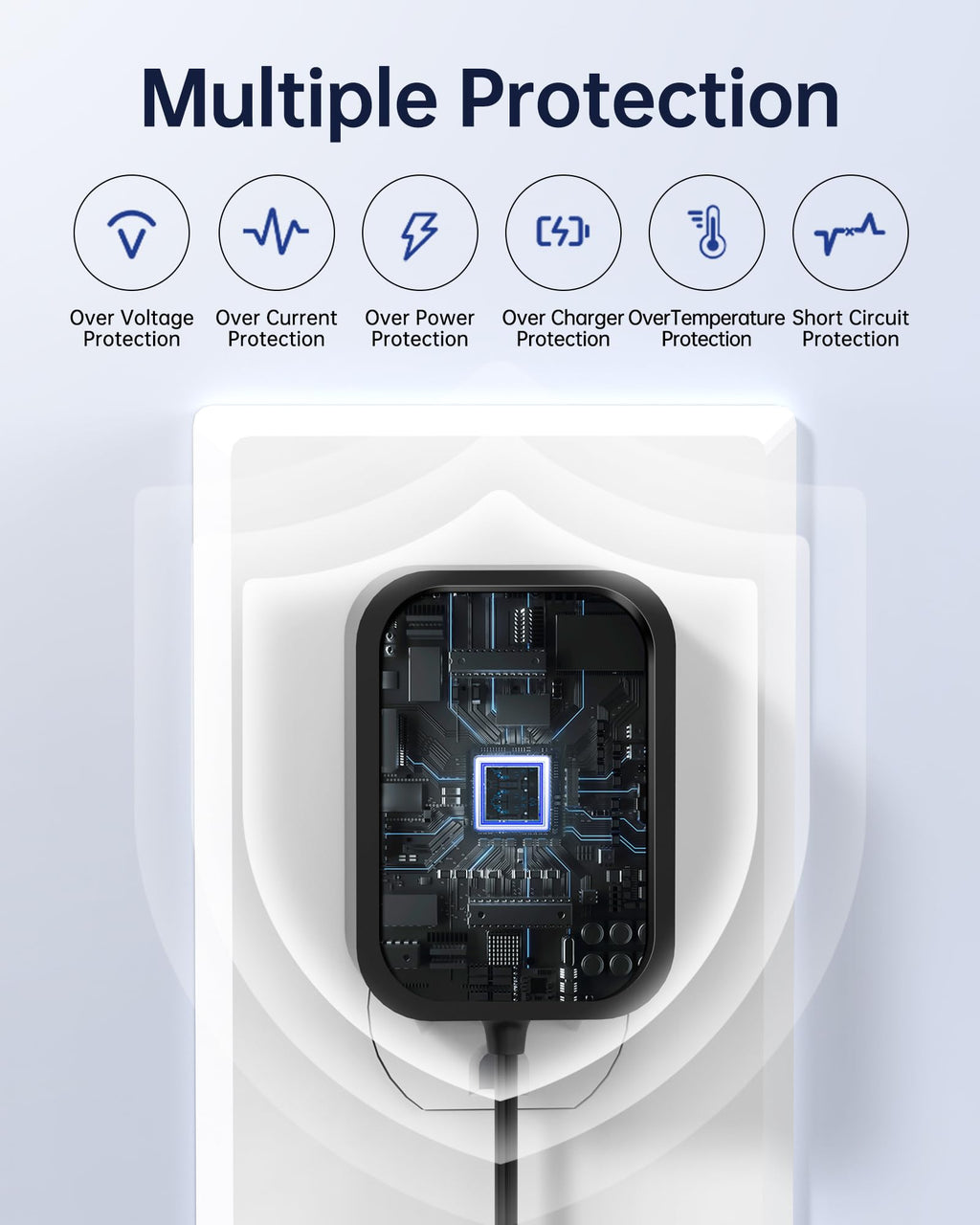 WUKUR 12V Charger Compatible with Braun Shaver Series 3/7/5/1/9, Charging Cord for Braun Electric Razor Shaver Trimmer 3040s, 310s, 340S, 5190cc, 5040s, 740S, 7865, 9290cc, 9095cc Replacement Adapter