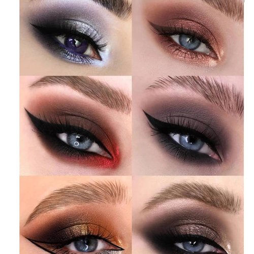 Skiennix 12-Color Smoky Eyeshadow Palette - Natural Matte & Shimmer Pigments for Stunning Looks