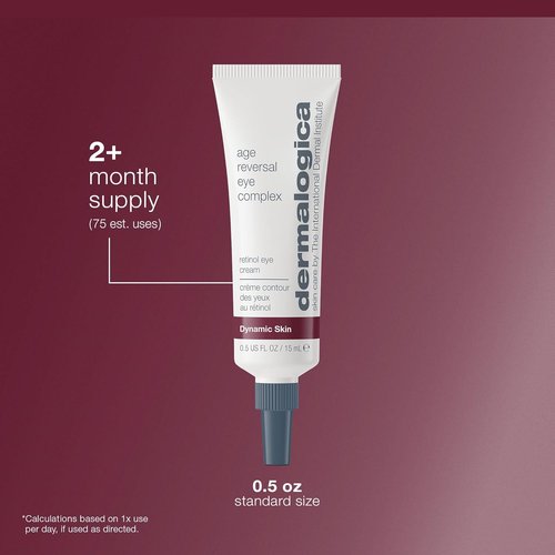 Dermalogica Age Reversal Eye Complex - Anti-Aging Retinol Eye Cream for Wrinkles & Dark Circles (0.5 Fl Oz)