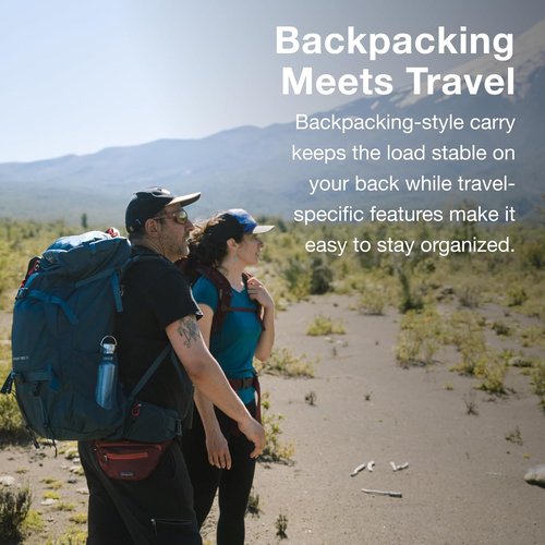 Osprey Fairview 70L Women's Travel Backpack - Night Jungle Blue | Lightweight & Durable Design