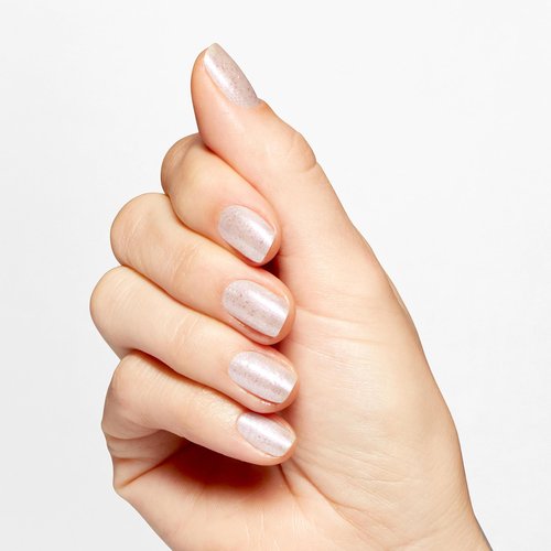 OPI Nail Lacquer Big Celebration | Sheer Soft Neutral Shimmer Chip Resistant Nail Polish | Hello Kitty Limited Edition Collection