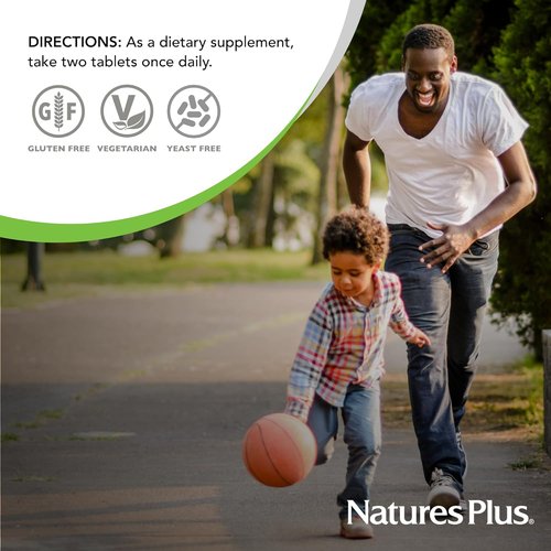 NaturesPlus Ultra Hair Tablets - Supports Healthy Hair Growth for Men & Women | 90 Sustained Release Tablets (Pack of 2)