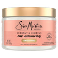 SheaMoisture Curl Enhancing Cream - Coconut & Hibiscus for Thick, Curly Hair | 12 oz, Sulfate & Paraben Free