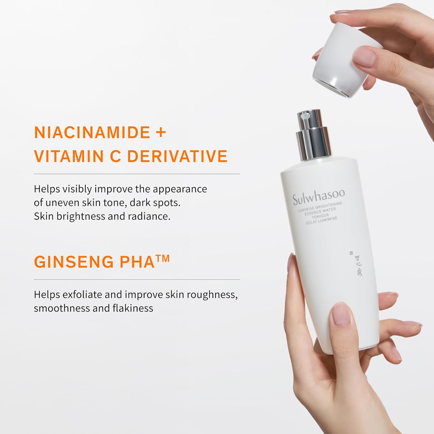 Sulwhasoo Lumiwise Essence Water - Prep & Illuminate Your Skin | Smooth & Refine Daily Radiance