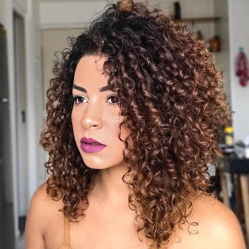 GoGo Curl Crochet Hair for Women 12 Inch Curly Crochet Hair Water Wave Curly Crochet Braids for Women 7 Packs Ombre Brown Deep Wave Braiding Hair Extensions (12 Inch, 1B/4/30)