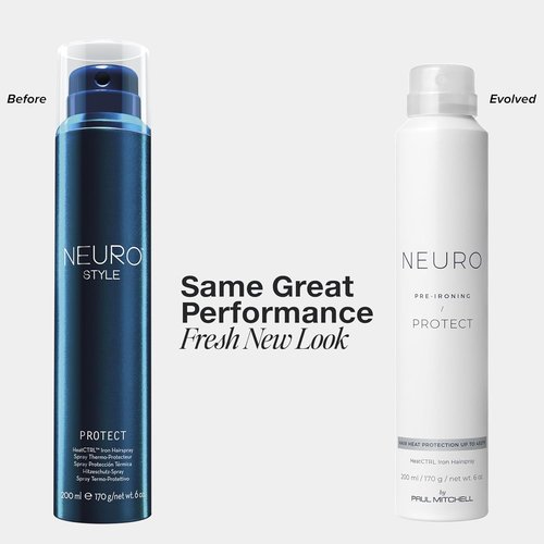 Neuro by Paul Mitchell HeatCTRL Iron Hairspray - Perfect Prep & Finish for All Hair Types