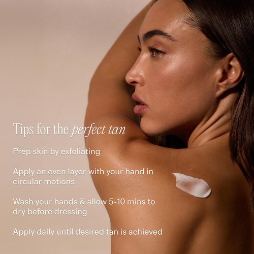 + Lux Unfiltered N°32 Summer Skin Classic Gradual Self Tanner, Hydrating Self Tanning Lotion - Shea Butter & Squalane - Non-Sticky, No Transfer, Natural-Looking - Vegan Sunless Tanner - Vanilla Caviar