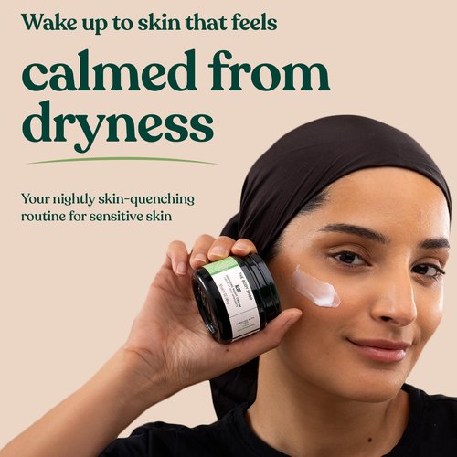 The Body Shop Aloe Vera Night Cream, For Sensitive Skin, Vegan, 50ml