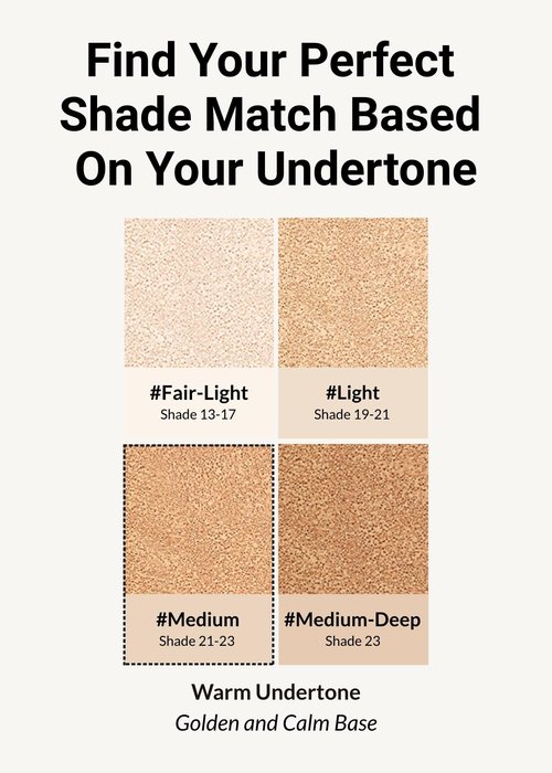JUNG SAEM MOOL Essential Skin Nuder Longwear Cushion 0.98 Fl Oz, Refill Included, 24H Lasting Cushion Foundation with High Coverage, Semi-Matte Natural Finish, Korean Foundation Makeup (Medium)