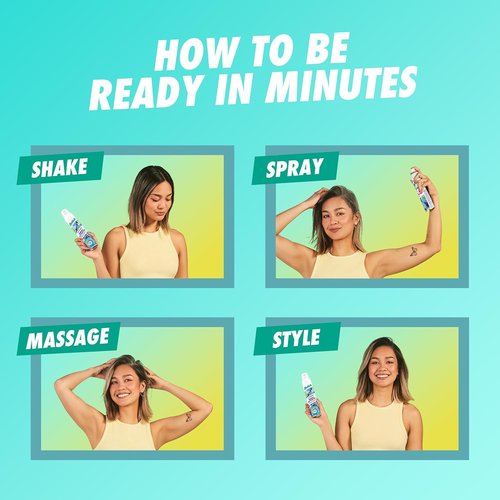 Batiste Dry Shampoo - Blonde Shade for Fresh, Clean Hair | 6.35oz Size