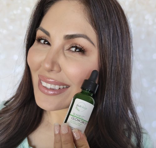 SILKTÁGE Island C Glow Drops - Anti Aging Soursop Vitamin C Face Serum with Hyaluronic Acid & Bitter Melon - Evens Skin Tone, Wrinkles, 1 Fl Oz