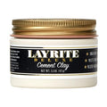 Layrite Deluxe Cement Clay - White Mild Cream Soda Styling Paste | 1.5 Oz for Strong Hold