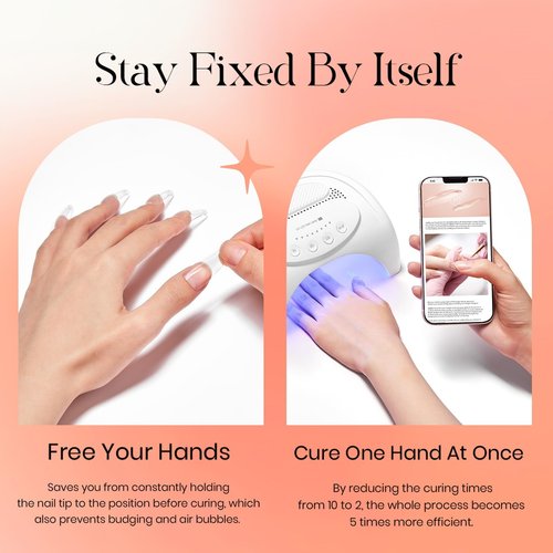 Five Angeles Tipex UV Gel Nail Glue – 30g Strong Hold Adhesive for Soft Gel & Acrylic Nail Tips, Long-Lasting 28+ Days, Large Volume Tube, Also for Rhinestone Nail Art