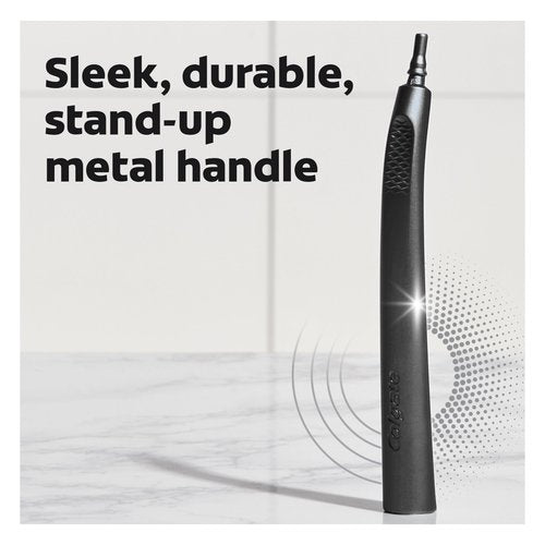 Colgate Keep Charcoal Replaceable Head Toothbrush Starter Kit, 2 Brush Heads