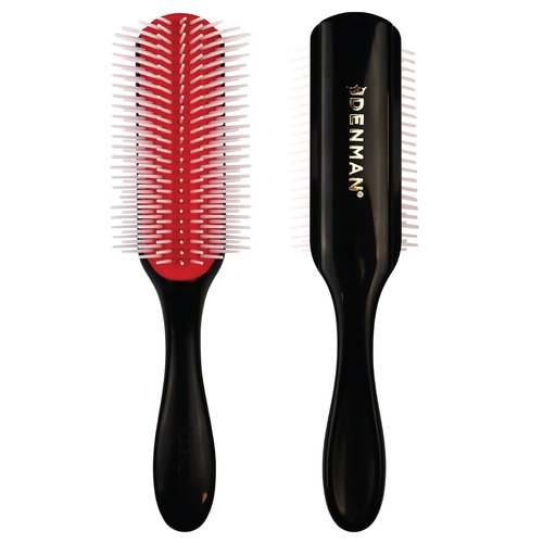 Denman Styler 5 Row Hair Brush - Professional Styling Tool for Smooth, Tangle-Free Hair
