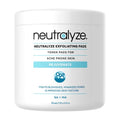Neutralyze Exfoliating Acne Treatment Wipes - Maximum Strength, Textured Acne Pads with Mandelic Acid & Salicylic Acid for Face & Body - Suitable for All Skin Types, Teens & Adults (100 Wipes)