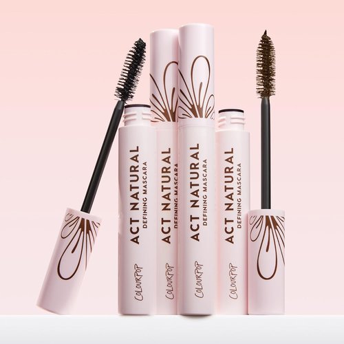 ColourPop Act Natural Defining Mascara - Clump-Free Black Formula for Lifted, Defined Lashes - 0.3 oz
