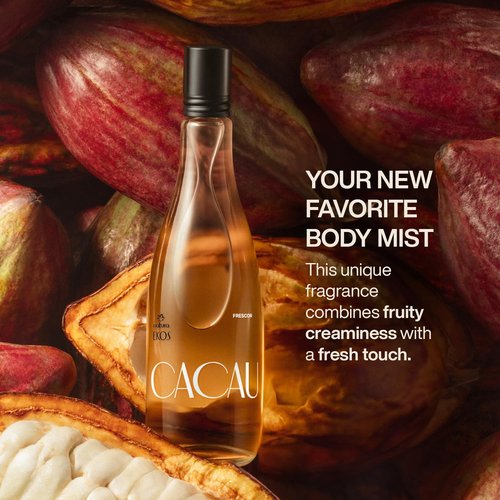 Natura Ekos Body Mist - Cacau Frescor Eau de Toilette | Long Lasting Fragrance - 150 ml