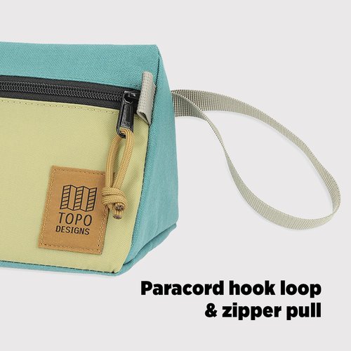 Topo Designs Unisex Dopp Kit, Olive/Olive, One Size