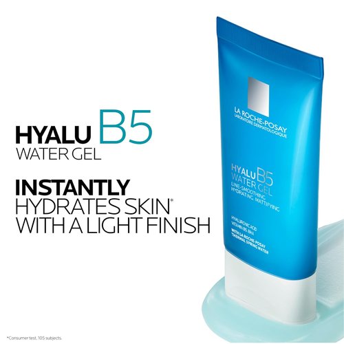 La Roche-Posay Hyalu B5 Water Gel Face Moisturizer - Hydrating & Lightweight Cream for All Skin Types | 1.35 fl oz