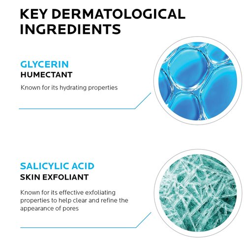 La Roche-Posay Effaclar Deep Cleansing Foaming Facial Cleanser, Cream Cleanser & Daily Face Wash for Oily Skin & Acne Prone Skin to Minimize Look of Pores