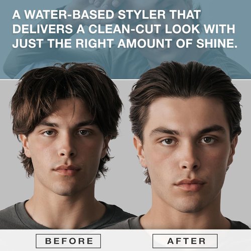 CRVFT Pomade - Medium Hold Styling Gel with Semi-Matte Finish - 2oz | Water-Based, Boss Scented for All Hair Types