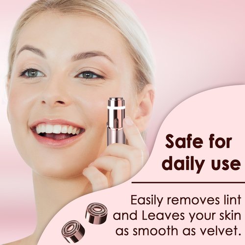 Gurelax Replacement Heads for Flawless Finishing Touch Facial Hair Remover, Gen 3 Replacement Blades for Women,18K Gold Replacement Blades Refill (Just fit for Gen3 Device)