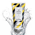 Cleverman Sensitive Face and Beard Scrub for Men, 100ml, Peppermint-Infused Exfoliating Facial Cleanser