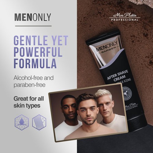 Mon Platin Men Only Barber Moisturizing After Shave Cream
