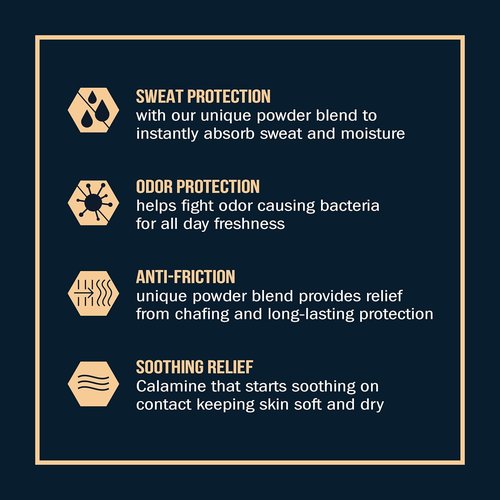 Certain Dri Body Powder - Talc-Free Anti-Chafing & Anti-Itch Formula - Maximum Sweat Absorption | 8 oz, Pack of 2