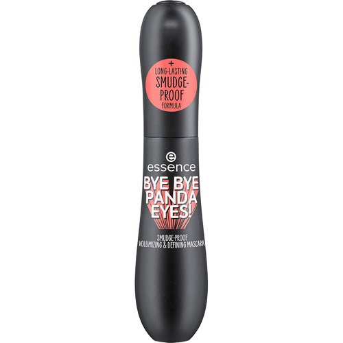 Essence Bye Bye Panda Eyes Tubing Mascara - Smudge-Proof & Volumizing Definition | Vegan & Cruelty-Free